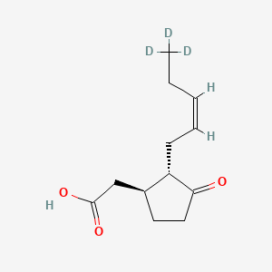 molecular formula C12H18O3 B565645 rac-trans Jasmonic Acid-d3 CAS No. 903510-51-0