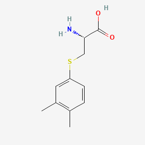 molecular formula C11H15NO2S B565677 S-(3,4-Dimethylbenzene)-L-cysteine CAS No. 1331904-81-4
