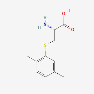 molecular formula C11H15NO2S B565680 S-(2,5-Dimethylbenzene)-L-cysteine CAS No. 1331895-23-8