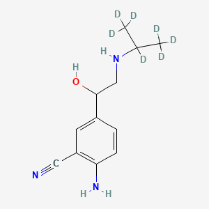 molecular formula C12H17N3O B565682 Cimaterol-d7 CAS No. 1228182-44-2