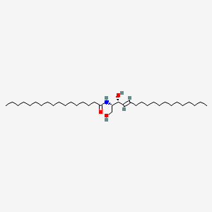 molecular formula C35H69NO3 B565705 N-heptadecanoyl-D-erythro-sphingosine CAS No. 67492-16-4