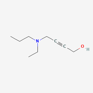 molecular formula C9H17NO B565706 N-Ethyl-N-propyl-4-amino-2-butyn-1-OL CAS No. 1246815-49-5
