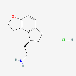 molecular formula C13H18ClNO B565736 Despropionyl Ramelteon Hydrochloride CAS No. 196597-80-5