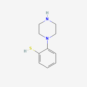 molecular formula C10H14N2S B565748 2-(Piperazin-1-yl)benzenethiol CAS No. 96221-85-1