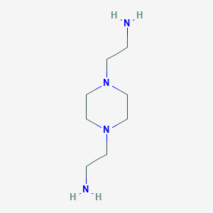 molecular formula C8H20N4 B056578 1,4-哌嗪二乙胺 CAS No. 6531-38-0