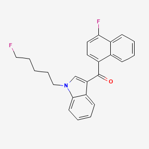 (4-Fluoro-1-naphthalenyl)[1-(5-fluoropentyl)-1H-indol-3-yl]methanone
