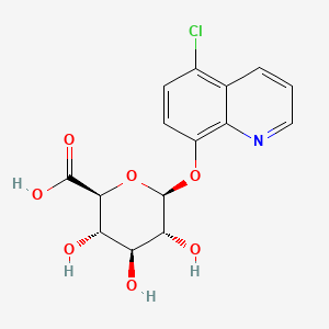 5-Chloro-8-hydroxyquinoline Glucuronide
