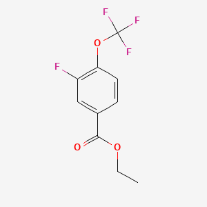 Ethyl 3-fluoro-4-(trifluoromethoxy)benzoate