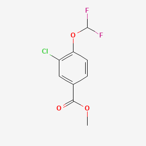 Methyl 3-chloro-4-(difluoromethoxy)benzoate