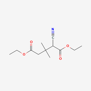 Diethyl 2-cyano-3,3-dimethylpentanedioate
