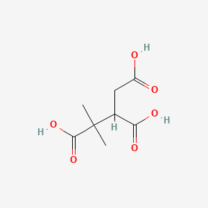 molecular formula C8H12O6 B565846 3-Methylbutane-1,2,3-tricarboxylic Acid CAS No. 77370-41-3