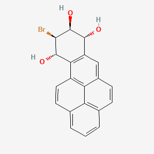 (7R,8S,9R,10S)-9-Bromo-7,8,9,10-tetrahydrobenzo[a]pyrene-7,8,10-triol