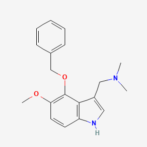 4-(Benzyloxy)-3-[(dimethylamino)methyl]-5-methoxyindole