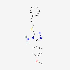 molecular formula C17H18N4OS B5658695 MFCD06009482 