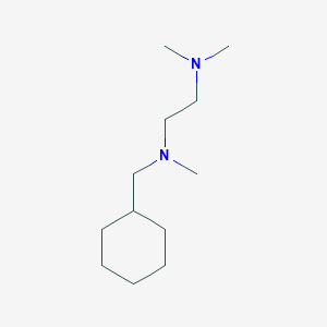 molecular formula C12H26N2 B5658890 N'-(cyclohexylmethyl)-N,N,N'-trimethylethane-1,2-diamine 
