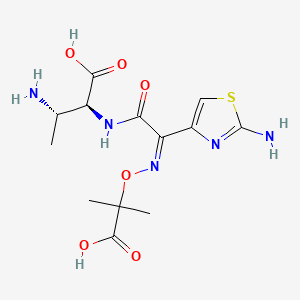 molecular formula C13H19N5O6S B565912 Unii-D2gep437EQ CAS No. 102586-36-7