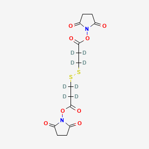 molecular formula C14H16N2O8S2 B565918 DSP Crosslinker-d8 