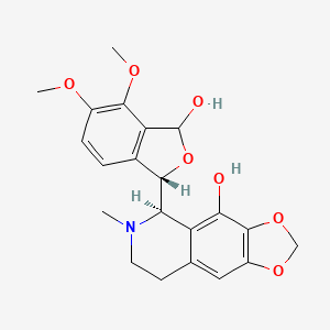 molecular formula C21H23NO7 B565919 Narcotoline hemiacetal CAS No. 1795791-30-8