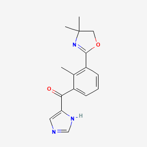 [3-(4,5-Dihydro-4,4-dimethyl-2-oxazolyl)-2-methylphenyl]-1H-imidazol-5-yl-methanone