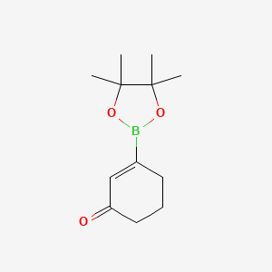 3-(4,4,5,5-Tetramethyl-1,3,2-dioxaborolan-2-YL)cyclohex-2-enone