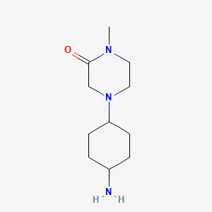 4-(4-Aminocyclohexyl)-1-methylpiperazin-2-one