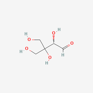 (2S)-2,3,4-trihydroxy-3-(hydroxymethyl)butanal