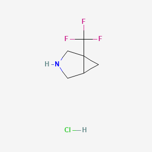 1-(Trifluoromethyl)-3-azabicyclo[3.1.0]hexane hydrochloride