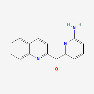 (6-Aminopyridin-2-yl)(quinolin-2-yl)methanone