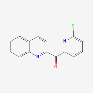 (6-Chloropyridin-2-yl)(quinolin-2-yl)methanone