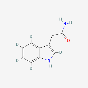 1H-Indole-d5-3-acetamide