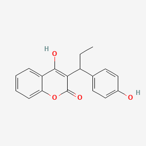 molecular formula C18H16O4 B565965 4'-Hydroxyphenprocoumon CAS No. 55789-09-8