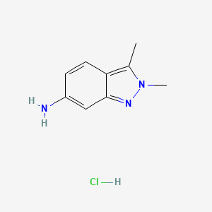 2,3-Dimethyl-2H-indazol-6-amine hydrochloride