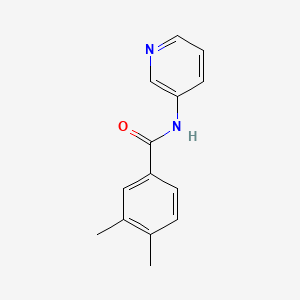 molecular formula C14H14N2O B5659851 3,4-dimethyl-N-(pyridin-3-yl)benzamide 
