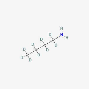 molecular formula C4H11N B565992 N-Butyl-d9-amine CAS No. 776285-22-4