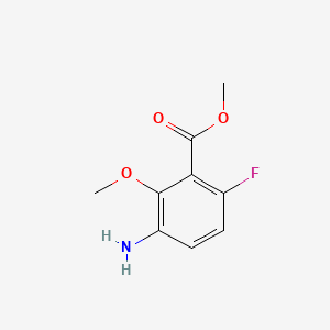 Methyl 3-amino-6-fluoro-2-methoxybenzoate