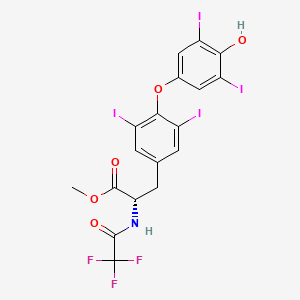 N-(Trifluoroacetyl)-L-thyroxine Methyl Ester