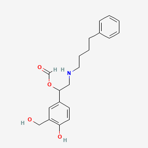 molecular formula C20H25NO4 B566033 Salmeterol Impurity A CAS No. 1798014-51-3