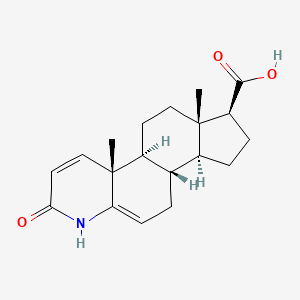 3-Oxo-4-aza-androst-1,5-diene-17-carboxylic Acid