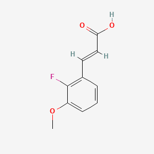 2-Fluoro-3-methoxycinnamic acid