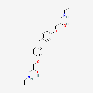 3,3'-((Methylenebis(4,1-phenylene))bis(oxy))bis(1-(ethylamino)propan-2-ol)