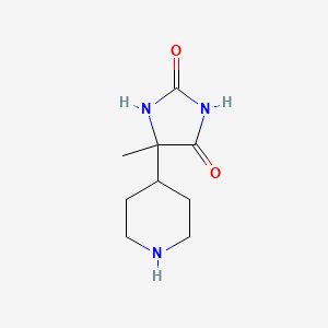 5-Methyl-5-(piperidin-4-yl)imidazolidine-2,4-dione