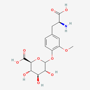 3-O-Methyl-L-DOPA 4-Glucuronide