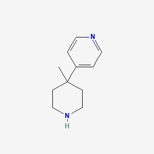 4-(4-Methylpiperidin-4-yl)pyridine
