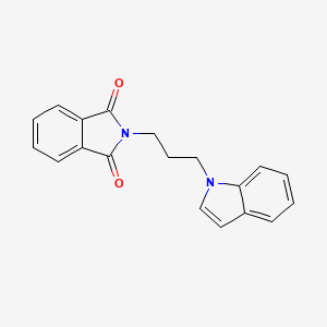 2-[3-(1H-Indol-1-yl)propyl]-1H-isoindole-1,3(2H)-dione