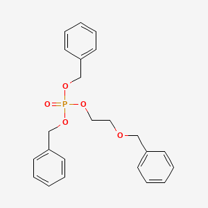 Dibenzyl (2-(benzyloxy)ethyl) phosphate