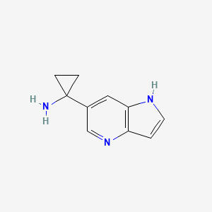 1-(1H-Pyrrolo[3,2-b]pyridin-6-yl)cyclopropanamine