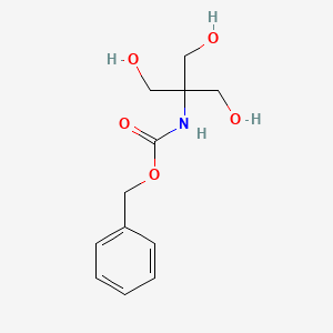 molecular formula C12H17NO5 B566144 Benzyl N-[1,3-dihydroxy-2-(hydroxymethyl)propan-2-YL]carbamate CAS No. 102522-48-5