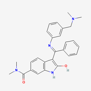molecular formula C27H28N4O2 B566147 BIX02189 CAS No. 1094614-85-3