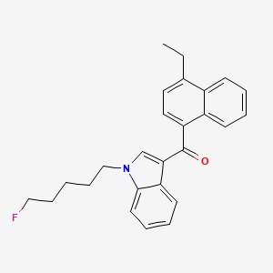 (4-Ethylnaphthalen-1-yl)[1-(5-fluoropentyl)-1H-indol-3-yl]methanone