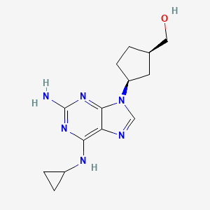 (1R,3S)-3-[2-Amino-6-(cyclopropylamino)-9H-purin-9-yl]cyclopentanemethanol